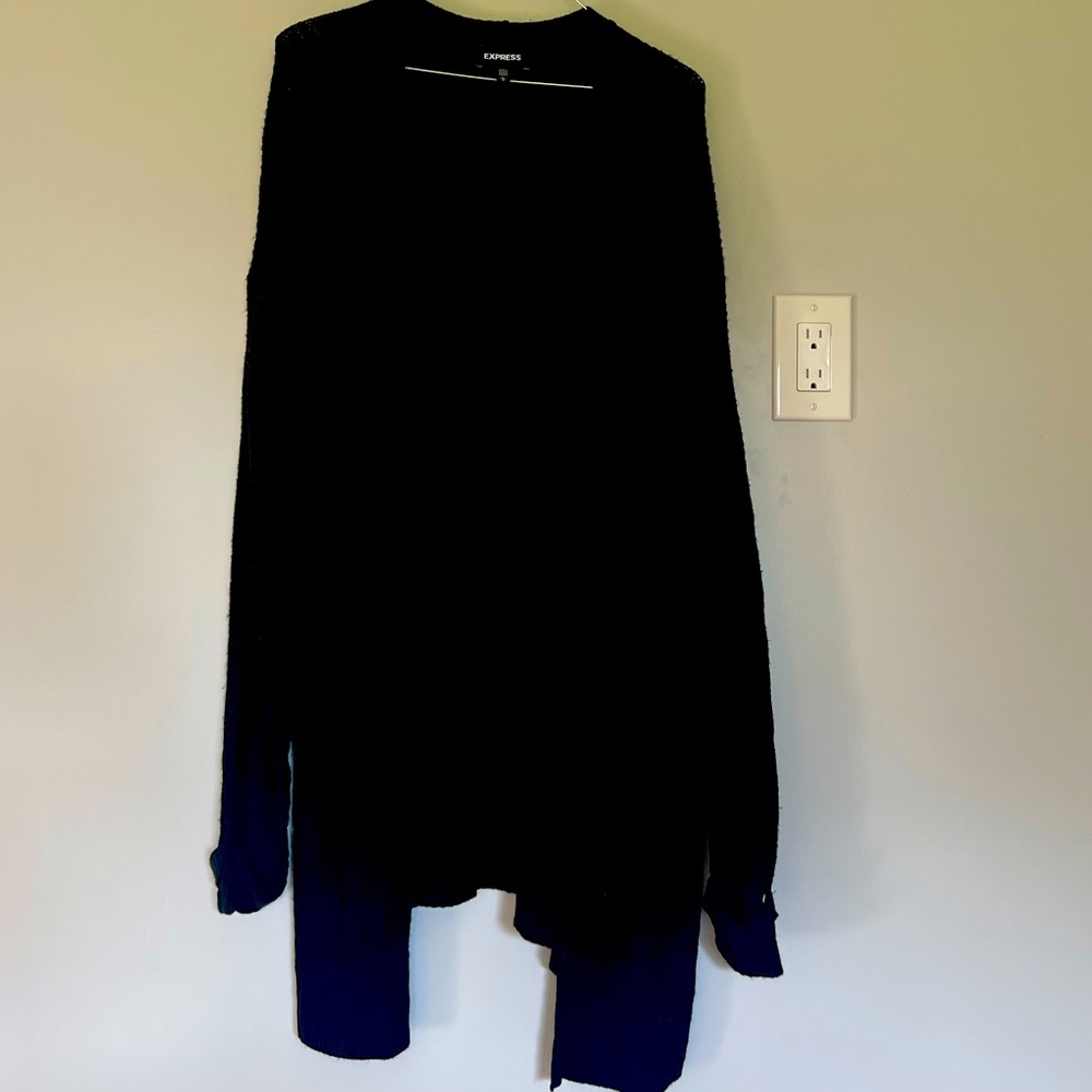 Express Brand Womens Slouchy cardigan Sweater Size Large